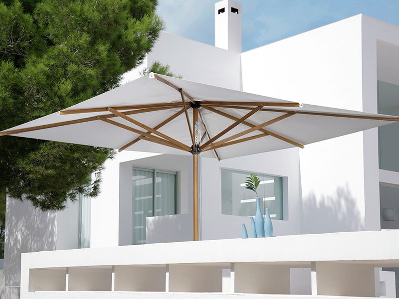 Primus Outdoor Umbrella by Caravita available through Shade Factor